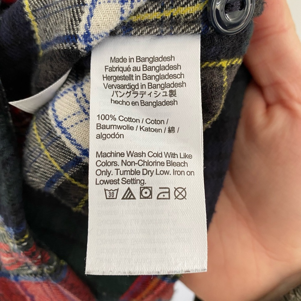 Jcrew Patchwork Mid Weight Flannel - image 3